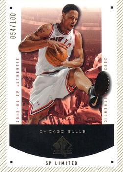 2002-03 SP Authentic - Limited #11 Tyson Chandler Front