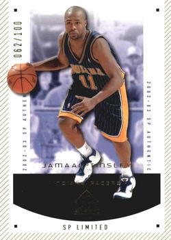 2002-03 SP Authentic - Limited #31 Jamaal Tinsley Front
