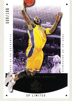 2002-03 SP Authentic - Limited #37 Kobe Bryant Front