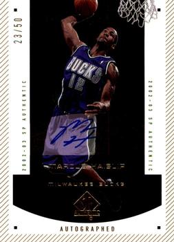 2002-03 SP Authentic - Limited #154 Marcus Haislip Front