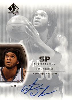 2002-03 SP Authentic - SP Signatures #ET Etan Thomas Front