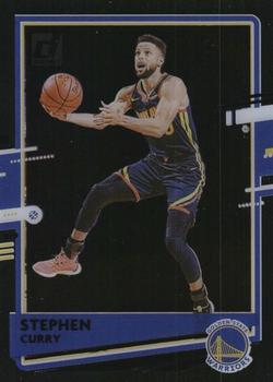 2020-21 Clearly Donruss - Blue #19 Stephen Curry Front
