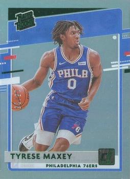 2020-21 Clearly Donruss - Green #74 Tyrese Maxey Front