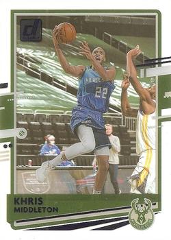 2020-21 Clearly Donruss - Purple #12 Khris Middleton Front