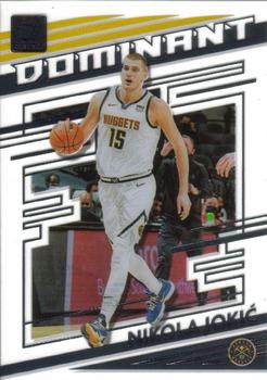 2020-21 Clearly Donruss - Clearly Dominant #8 Nikola Jokic Front