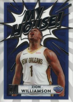 2020-21 Clearly Donruss - Clearly My House #9 Zion Williamson Front