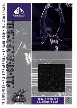 2002-03 SP Game Used - All-Star Apparel #GW-AS Gerald Wallace Front