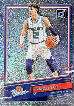 2020-21 Clearly Donruss - Clearly The Rookies Holo Platinum #1 LaMelo Ball Front