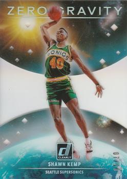2020-21 Clearly Donruss - Clearly Zero Gravity Holo Silver #3 Shawn Kemp Front