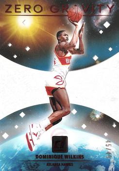 2020-21 Clearly Donruss - Clearly Zero Gravity Red #1 Dominique Wilkins Front