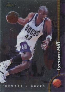 1998-99 Finest - No-Protector Refractors #159 Tyrone Hill Front