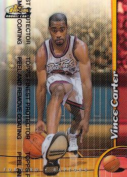 1998-99 Finest - Refractors #230 Vince Carter Front