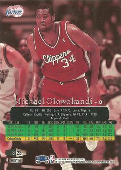 1998-99 Flair Showcase #23 Michael Olowokandi Back