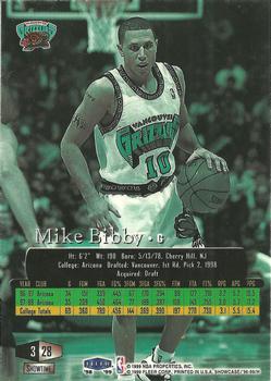 1998-99 Flair Showcase #28 Mike Bibby Back
