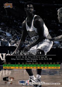 1998-99 Flair Showcase #19 Larry Hughes Back