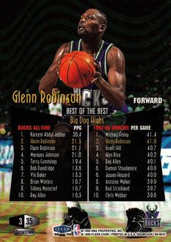 1998-99 Flair Showcase #35 Glenn Robinson Back