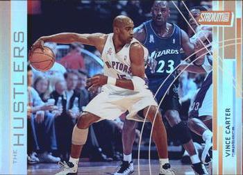 2002-03 Stadium Club - The Hustlers #H8 Vince Carter Front