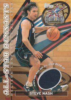 2002-03 Topps - All-Star Relic Remnants #TR-SN Steve Nash Front