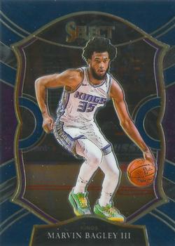 2020-21 Panini Select - Blue #25 Marvin Bagley III Front