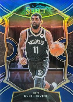 2020-21 Panini Select - Blue Prizms #42 Kyrie Irving Front