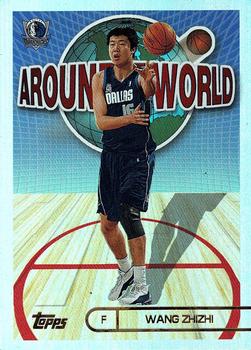2002-03 Topps - Around the World Exchange #AW10 Wang ZhiZhi Front