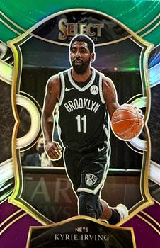 2020-21 Panini Select - Green White Purple #42 Kyrie Irving Front