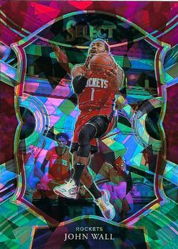 2020-21 Panini Select - Red White Green Cracked Ice #31 John Wall Front