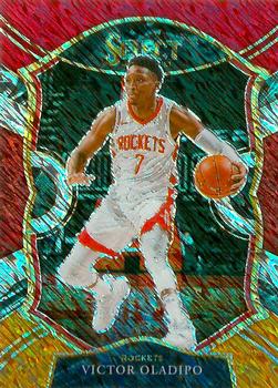 2020-21 Panini Select - Red White Orange Shimmer #7 Victor Oladipo Front