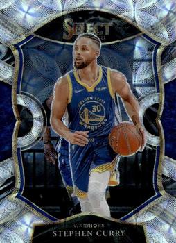 2020-21 Panini Select - Scope Prizms #57 Stephen Curry Front