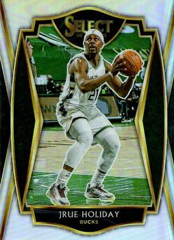 2020-21 Panini Select - Silver Prizms #118 Jrue Holiday Front