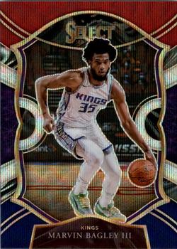 2020-21 Panini Select - Tri-Color Prizms #25 Marvin Bagley III Front