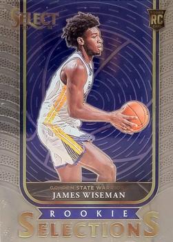 2020-21 Panini Select - Rookie Selections #4 James Wiseman Front