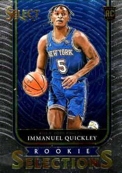 2020-21 Panini Select - Rookie Selections #22 Immanuel Quickley Front