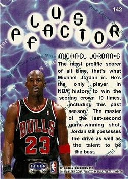 1998-99 Fleer Tradition #142 Michael Jordan Back