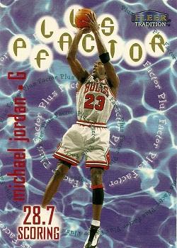 1998-99 Fleer Tradition #142 Michael Jordan Front