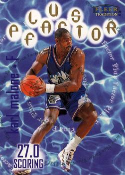 1998-99 Fleer Tradition #144 Karl Malone Front