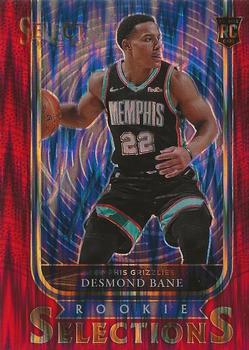2020-21 Panini Select - Rookie Selections Red #28 Desmond Bane Front