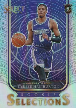 2020-21 Panini Select - Rookie Selections Silver #3 Tyrese Haliburton Front