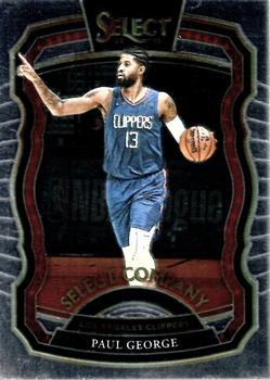 2020-21 Panini Select - Select Company Silver #23 Paul George Front