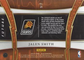 2020-21 Panini Select - Select Future #21 Jalen Smith Back