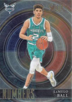 2020-21 Panini Select - Select Numbers #1 LaMelo Ball Front
