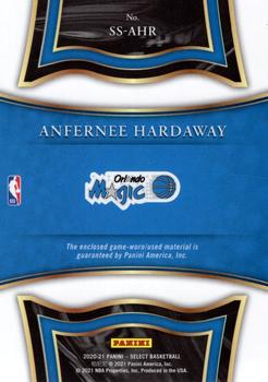2020-21 Panini Select - Selective Swatches #SS-AHR Anfernee Hardaway Back