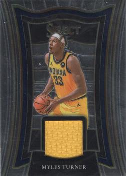 2020-21 Panini Select - Selective Swatches #SS-MTU Myles Turner Front