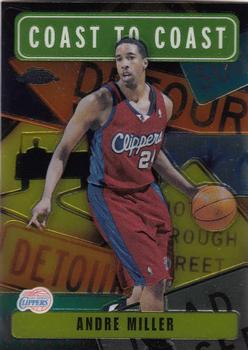 2002-03 Topps Chrome - Coast to Coast #CC15 Andre Miller Front