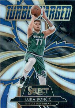 2020-21 Panini Select - Turbo Charged Silver #1 Luka Doncic Front