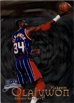 1998-99 Fleer Brilliants #91 Hakeem Olajuwon Front