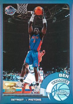 2002-03 Topps Chrome - Refractors #91 Ben Wallace Front