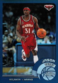 2002-03 Topps Chrome - Refractors #104 Jason Terry Front