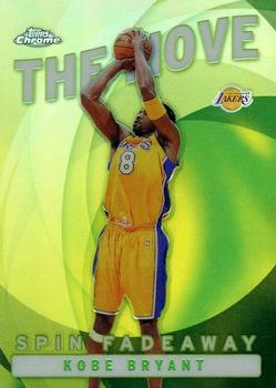 2002-03 Topps Chrome - The Move Refractors #TM4 Kobe Bryant Front