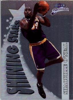 1998-99 Fleer Brilliants - Shining Stars #6 SS Shaquille O'Neal Front